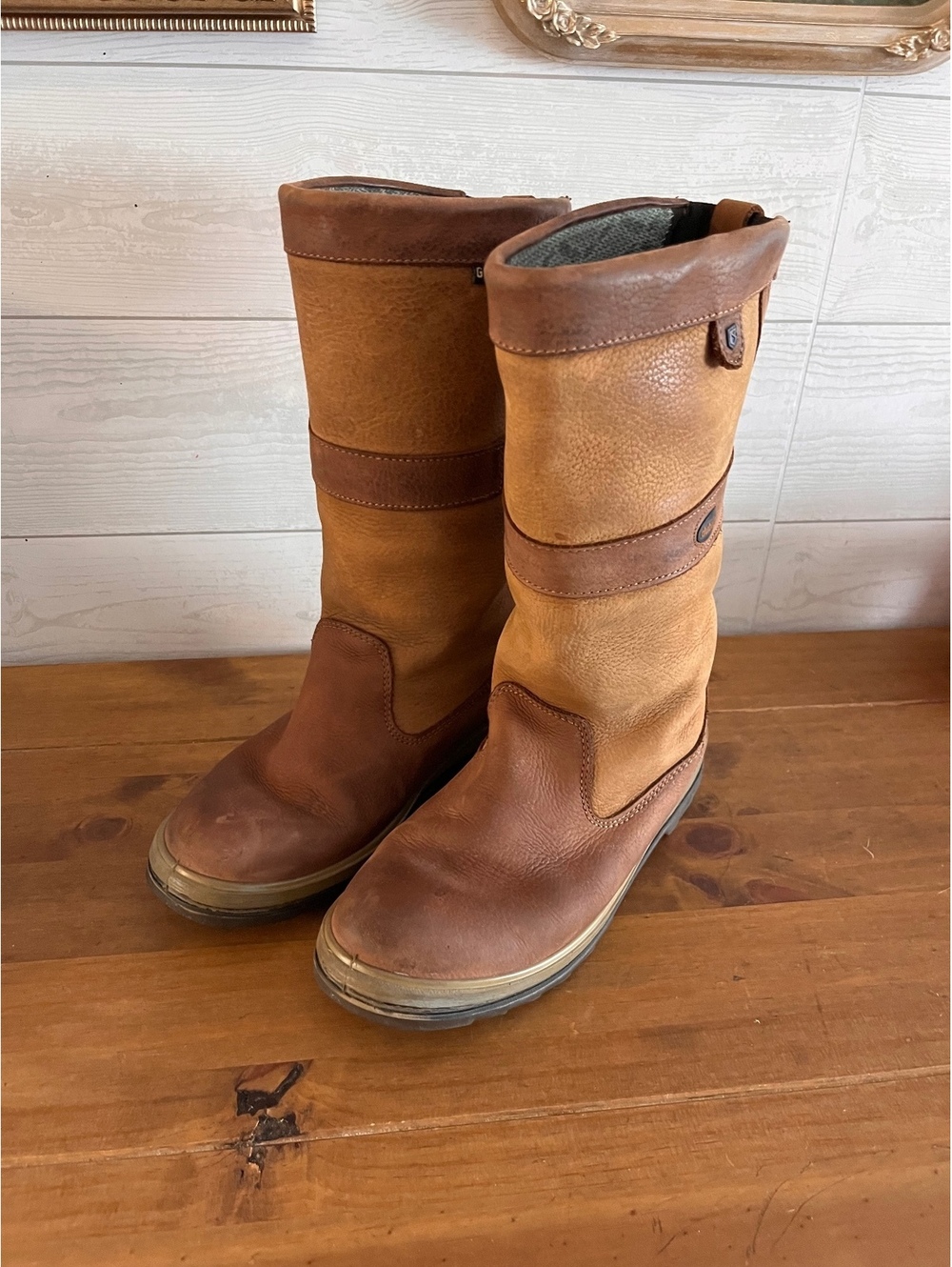 Dubarry of Ireland Ultima Leather Sailing Boots Brown GORE-TEX EU 40 US Women 9